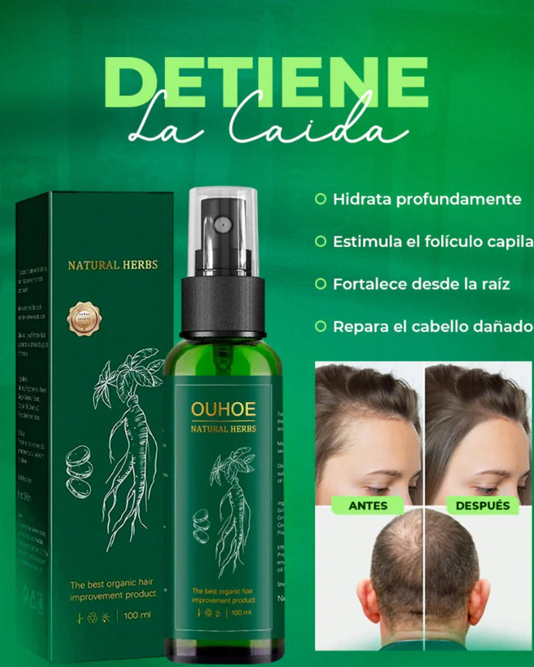 SPRAY PARA CRECER EL PELO OUHOE