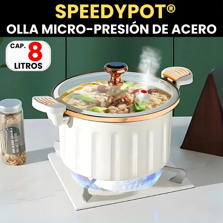 Olla a presión multifuncional antiadherente