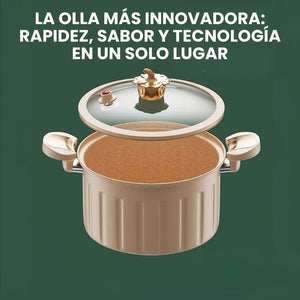 Olla a presión multifuncional antiadherente