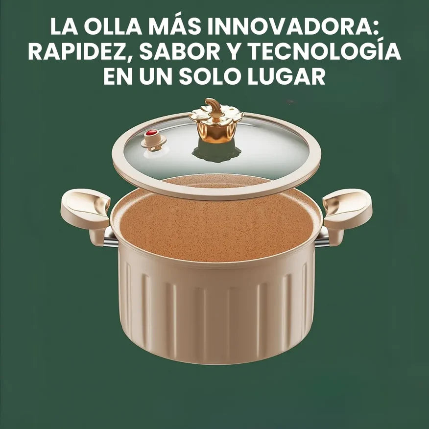 Olla a presión multifuncional antiadherente