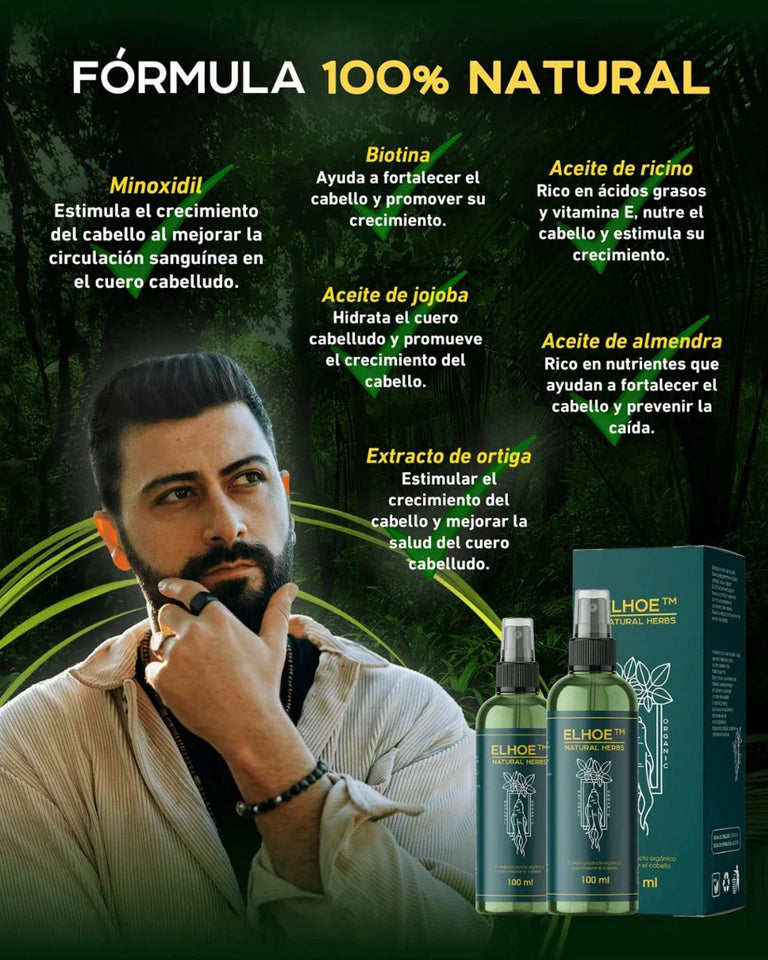 OUHOE SPRAY PARA EL CREICIMIENTO DEL CABELLO