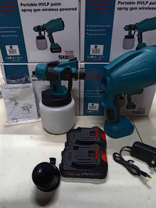 Pulverizador de pintura inalámbrica a batería