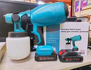 Pulverizador de pintura inalámbrica a batería