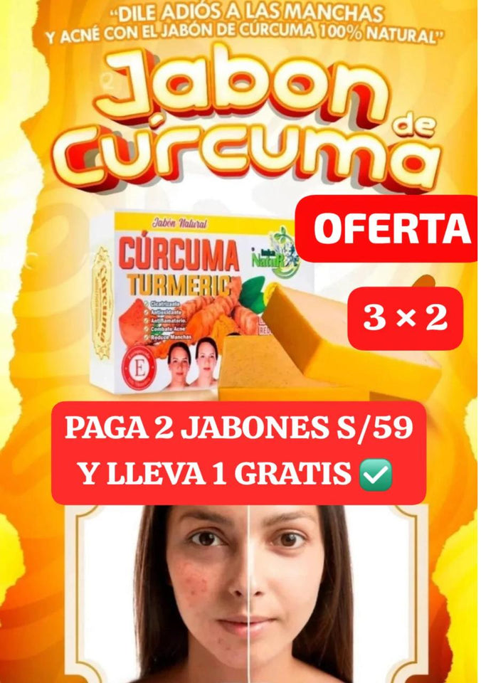 JABÓN DE CÚRCUMA