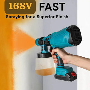 Pulverizador de pintura inalámbrica a batería